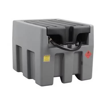 400L Portable Diesel Tanks, 12V Polyethylene Tank, with Hose and Nozzle