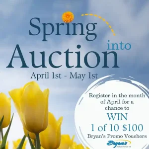 Spring into Auction with Bryan's