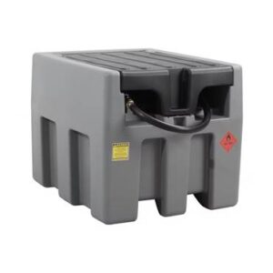 400L Portable Diesel Tanks, 12V Polyethylene Tank, with Hose and Nozzle