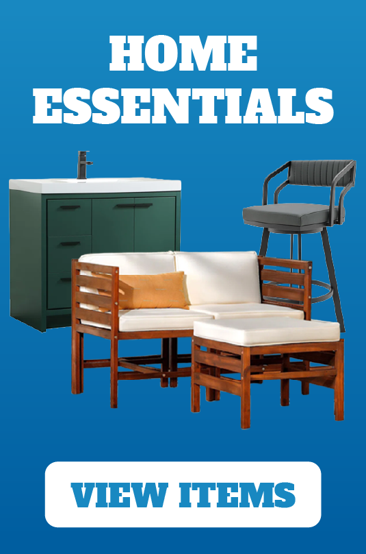 Bryan's Overstock Auction Home Essentials Category View Items