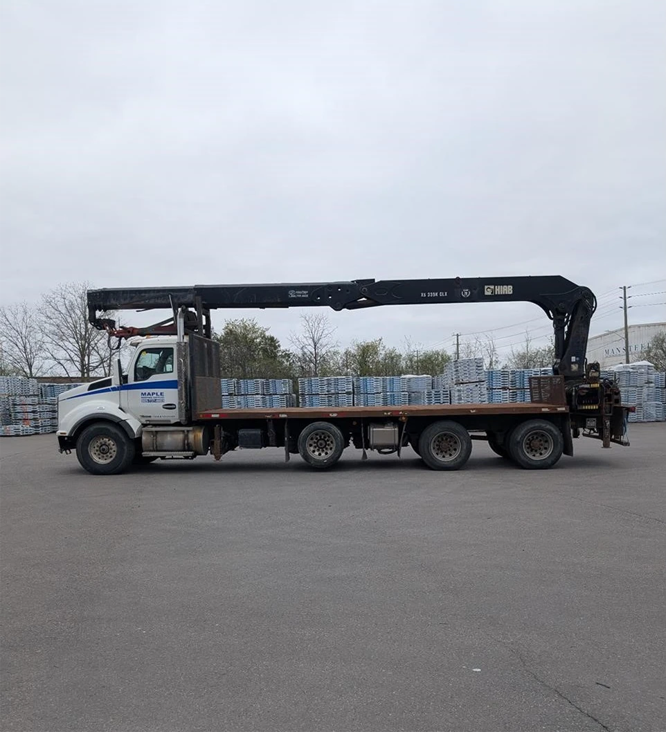 2015 Kenworth T880 W/ A Hiab 335K CLX Crane