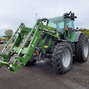 Green Fendt 514 Vario Loader Tractor at the Bryan's Puslinch location